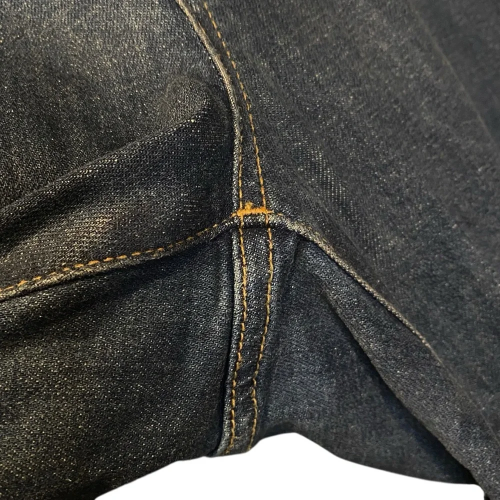 Anthropologie Pilcro Demilune Boot Coated Jeans 20W - Picture 10 of 13